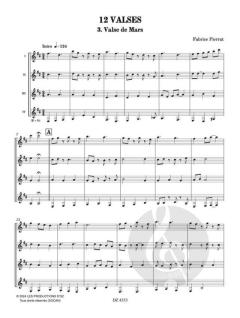 12 Valses - Mars von Fabrice Pierrat 
