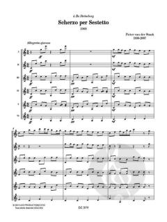 Scherzo per Sestetto von Pieter van der Staak 