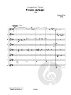 Comme un tango von Patrick Roux 