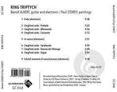 Ring Triptych - Cd von Benoît Albert 