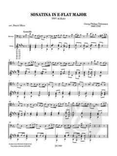Sonata in E-Flat major von Georg Philipp Telemann 