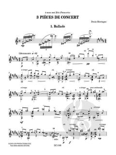 Album de vacances 8 - 3 Pièces de concert von Denis Mortagne 