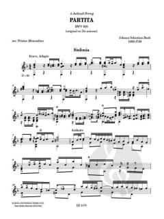 Partita BWV 826 von Johann Sebastian Bach 