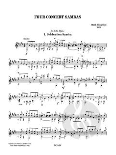 Four Concert Sambas von Mark Houghton 
