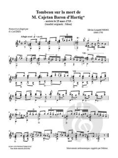 Pezzi staccati (8 pièces séparées) von Silvius Leopold Weiss 