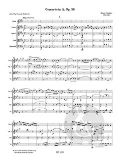 Concerto in A op. 30 von Mauro Giuliani 