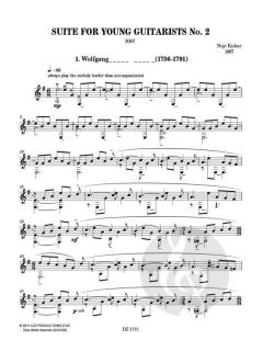 Suite for Young Guitarists No. 2 von Nejc Kuhar 