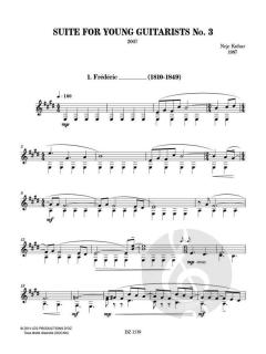 Suite for Young Guitarists No. 3 von Nejc Kuhar 