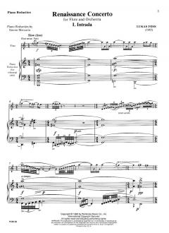 Renaissance Concerto von Lukas Foss 