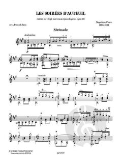 Les soirées d'Auteuil op. 23 von N. Coste 