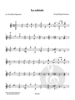 La solitude von Georg Philipp Telemann 
