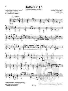 Music for lute 2 von Anthony Holborne 