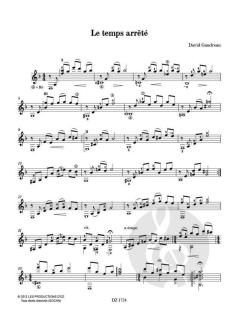 Le temps arrêté von David Gaudreau 