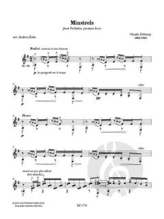 Minstrels von Claude Debussy 
