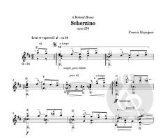 Scherzino op. 278 von Francis Kleynjans 