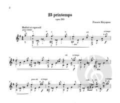 25 printemps von Francis Kleynjans 