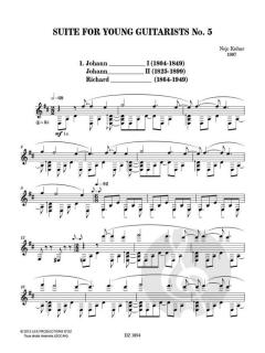 Suite for Young Guitarists No. 5 von Nejc Kuhar 