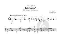 Les 100 de Roland Dyens - Babybaião 