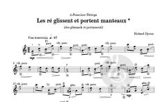 Les 100 de Roland Dyens-Les ré glissent et portent 