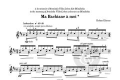 Les 100 de Roland Dyens - Ma Bachiane à moi 