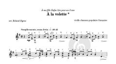 Les 100 de Roland Dyens - À la volette 