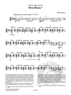 Les 100 de Roland Dyens - Nova Bossa 