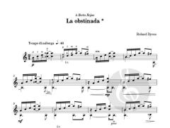 Les 100 de Roland Dyens - La obstinada 