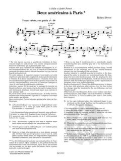 Les 100 de Roland Dyens - Deux américains à Paris 