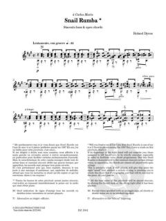 Les 100 de Roland Dyens - Snail Rumba 