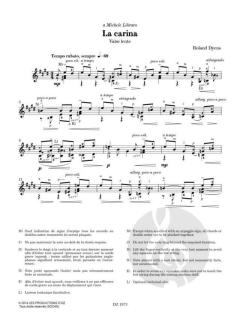 Les 100 de Roland Dyens - La carina 