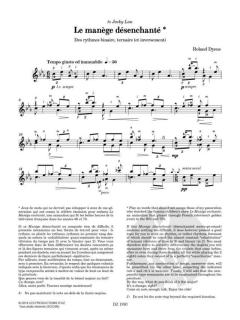 Les 100 de Roland Dyens - Le manège désenchanté 