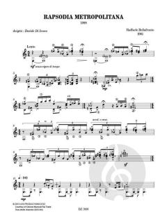 Rapsodia Metropolitana von Raffaele Bellafronte 