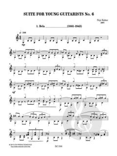 Suite for Young Guitarists No. 6 von Nejc Kuhar 