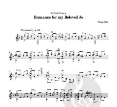 Romance for my Beloved Jo, Lento espressivo von Philip Sills 