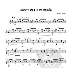 Groove de fin de soirée von Sylvain Lemay 