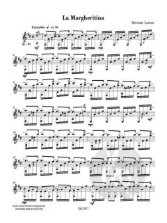 La Margheritina, Lullaby and Variations von Miroslav Loncar 