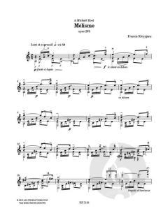Mélisme von Francis Kleynjans 