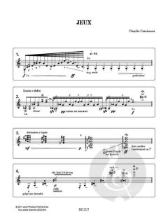 Jeux von Claudio Camisassa 