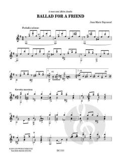 Ballad for a Friend von Jean-Marie Raymond 