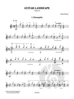 Guitar Landscape 2 von Paolo Rosini 