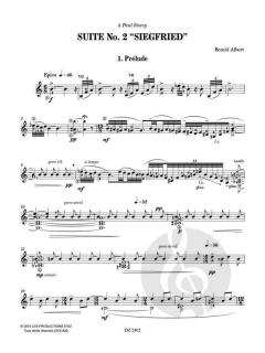 Suite No. 2 Siegfried von Benoît Albert 