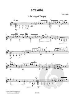 3 Tangos von Yves Carlin 