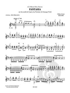 Fantasia von Julián Arcas 