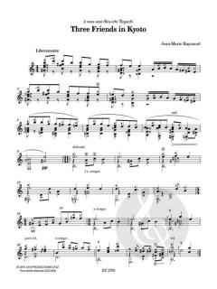 Three Friends in Kyoto von Jean-Marie Raymond 