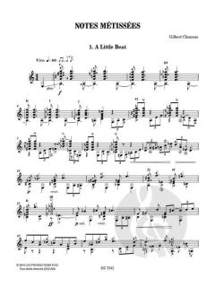 Notes métissées. vol. 1 von Gilbert Clamens 