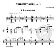 Notes métissées. vol. 2 von Gilbert Clamens 