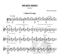 Spleen Songs 2 von Thierry Tisserand 