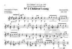 For Children von Béla Bartók 