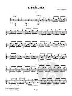 12 Préludes von Mikhail Sytchev 