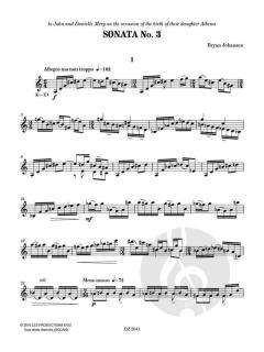 Sonata No. 3 von Bryan Johanson 